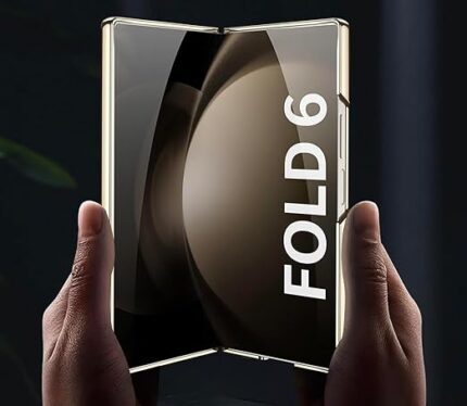 Stylonic Glossy Deer Case for Samsung Galaxy Z Fold6 – Protective Back Cover (Green Gold)