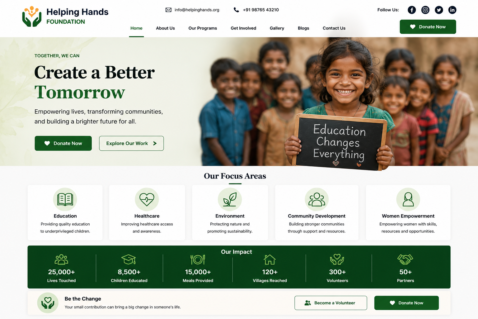 7 Helping Hands Foundation
